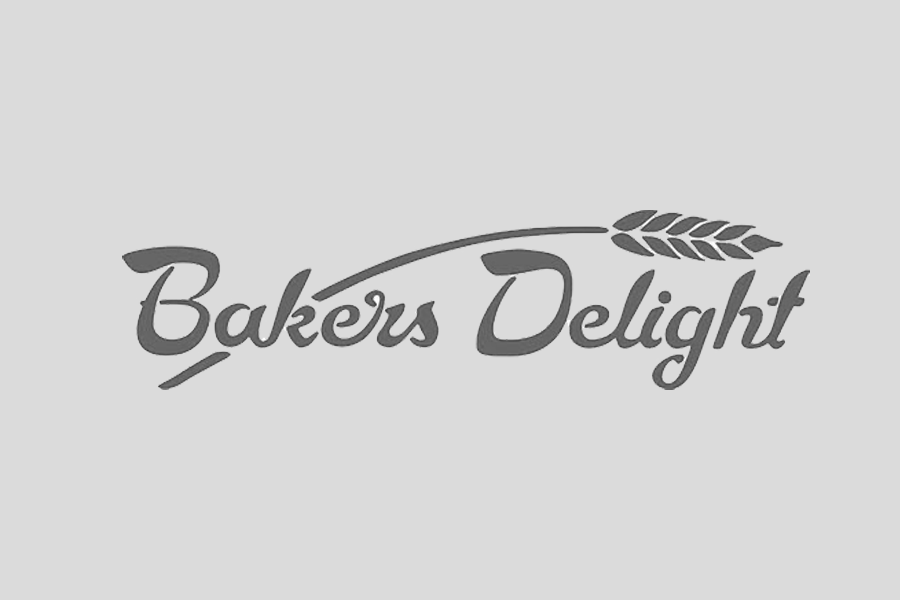 baker Delights black and white logo
