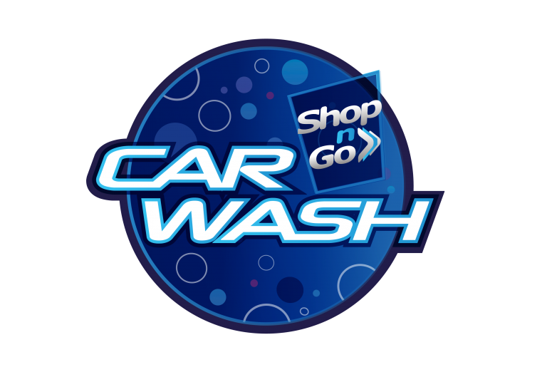 Shop N Go Car Wash Logo